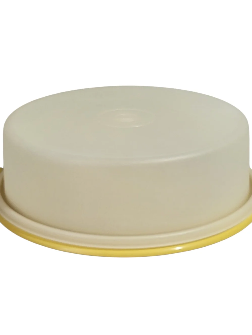 Vintage Tupperware Pie Cake Carrier Keeper Harvest Gold #719 Base #720 Seal 10